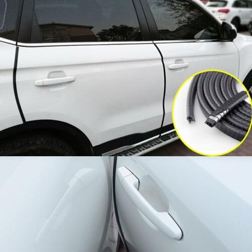 2M Car Door Edge Protector Universal Auto Door Guard Protective Strips Universal Automobiles Doors Trunk Hood Seal Sealant Strip