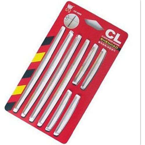 8pcs/set Universal Car Door Edge Anti-scratch Strip Scratch-proof Anti-smash Rubber Strip Car Body Decoration Protection Sticker