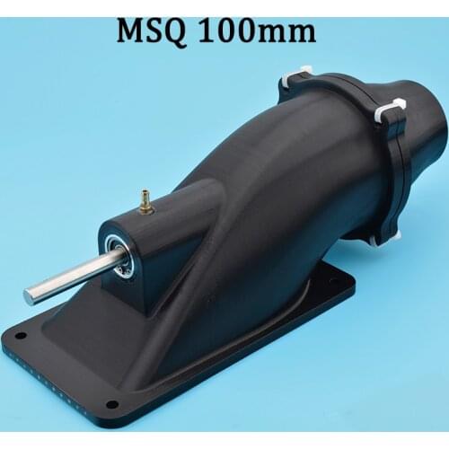 Good Quality Black 100mm Water Jet Thruster With 10/12mm stainless steel Shaft For Boat Surfboard Rc Model Boat