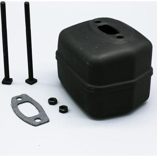 Muffler Exhaust Bolt Screw Gasket Kit Fit For Husqvarna 50, 51, 55, 55 Rancher Gasoline Chainsaw Replacement Parts