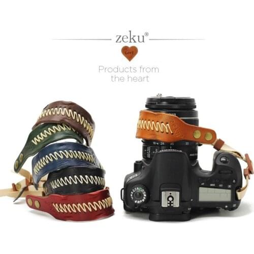 Retro Hand-made Leather Camera Hand Wrist Strap Stylish Soft Comfort for Canon Nikon Sony Pentax Olympus Panasonic DSLR / SLR