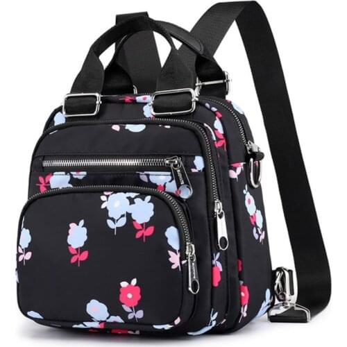 Fashion Multifunction Backpack Women Waterproof Small Bagpack Travel Shoulder Bag High Quality Schoolbag For Girls Teenagers