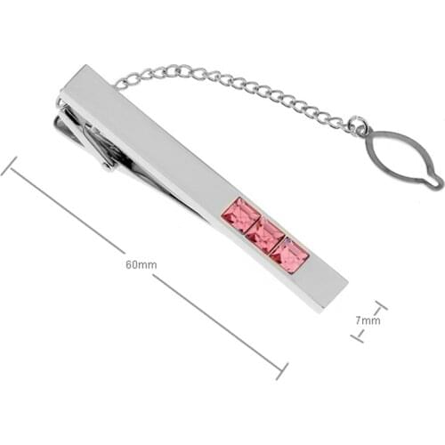 Mens Gift Color Mans Neck Tie Clips Fashion Jewelry