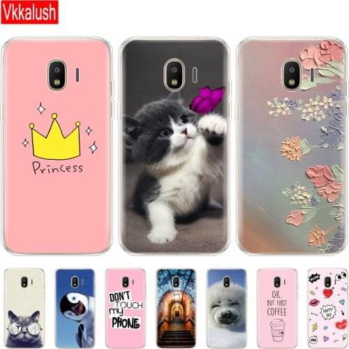 Soft Case For Samsung J2 Core Ccase Silicon Back Cover Phone Case For Samsung Galaxy J2 Core 2018 J 2 SM-J260F J260F J260 Cat