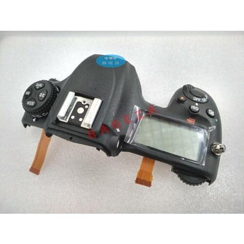 New original Top Cover Case Shell with For Nikon D500 Top LCD Button Flex Cable 11V7K Camera Replacement Unit Repair Part