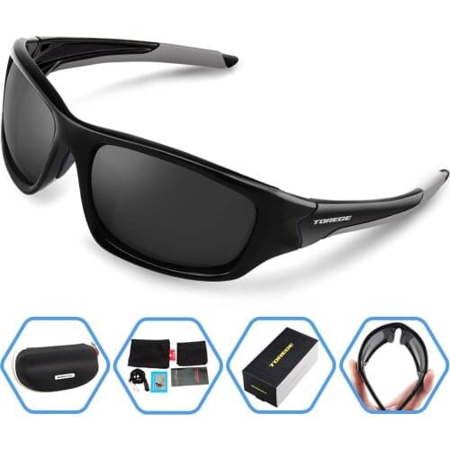 Men Brand Designer Polarized Unisex Sunglasses For Men Women Golf TR90 Unbreakable Frame Fashion Goggle Style Eyewear