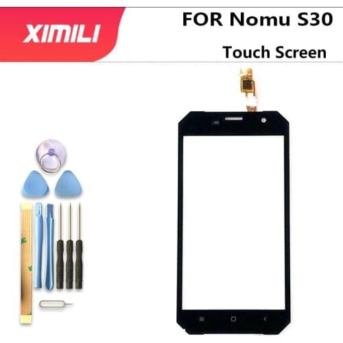 5.5 Inch 100% Original For Nomu S30 Touch Screen Digititer Sensor Touch Panel Glass Replacement Myphone Hammer AXE PRO +Tools
