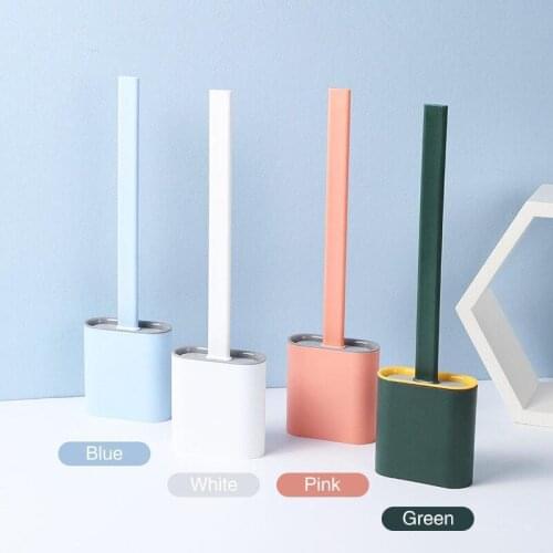 Bathroom Toilet Cleaning Brush And Holder Set Toilet Brush with Holder Creative Cleaning Brush Accessories