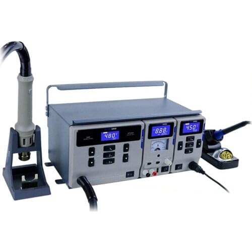 Three-in-one Welding Set Hot Air Gun Digital Display Dormant Temperature MS300 Air Gun Soldering Station Mobile Phone Repair