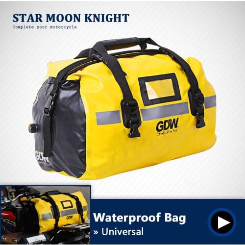 Waterproof Motorcycle Rear Tail Bag Travel Dry Bag OSAH DRYPAK 40/60Liter Motorbike Luggage Backpack Motorcycle Back Seat Bag