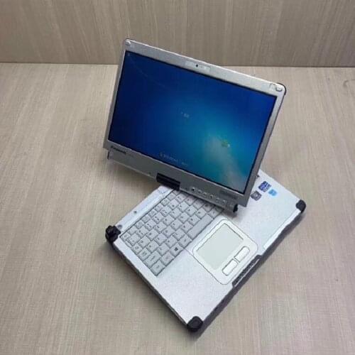 High Quality P-anasonic CFC2 cf-c2 laptop CF C2 Toughbook with i54300 500GB SSD Win7 PC ready to work computer DHL free shipping