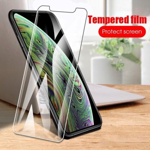 Protective Tempered Glass for iPhone 11 12 Pro Max XS XR 7 8 6s 5 SE Glass For iPhone 12 Mini 11 Pro Max Screen Protector Glass