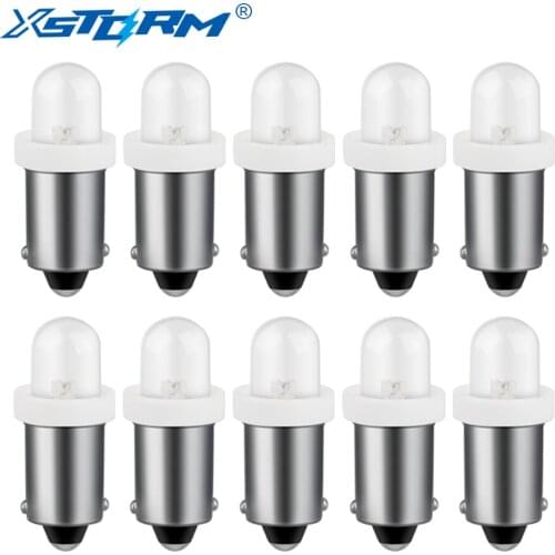 10pcs BA9S LED Bulb T4W LED T11 H6W Canbus Car Interior Lights Turn Signal License Plate Lamp 12V White Red Yellow Blue
