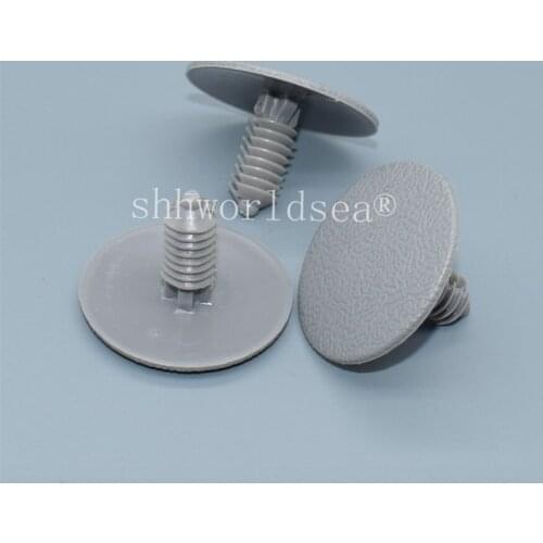 100PCS Free Shipping Nylon Grey Headliner Retainer For Ford:N805315 For Aerostar 1986-On Plastic Clip Fastened For Car