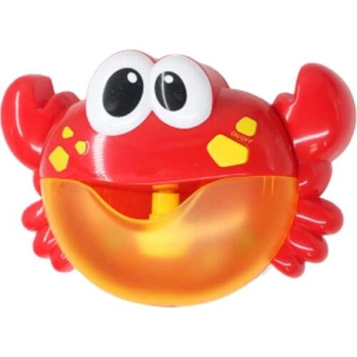 2020 upgraded version of the crab bubble machine companion with music bubble crab bath bathing toy