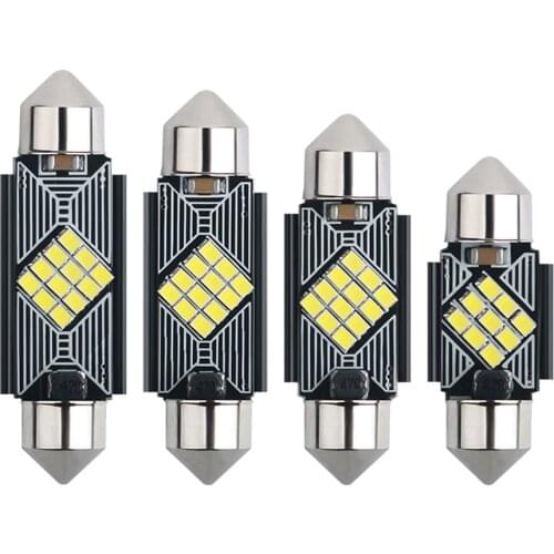 3W 2016 9SMD CANbus no decoration error c5w c10w license plate 31 36 39 41mm led ceiling light 12v-24v white diode 6000K