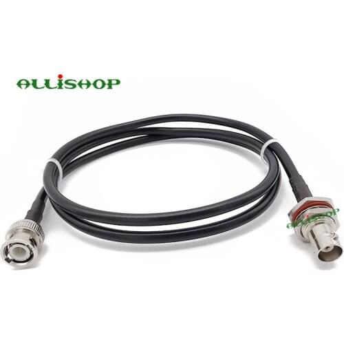 BNC Male Switch BNC Female LMR200 RF Coaxial Extension Jumper Cable BNC Plug to BNC Jack LMR200 Cable Low Loss 1-30M