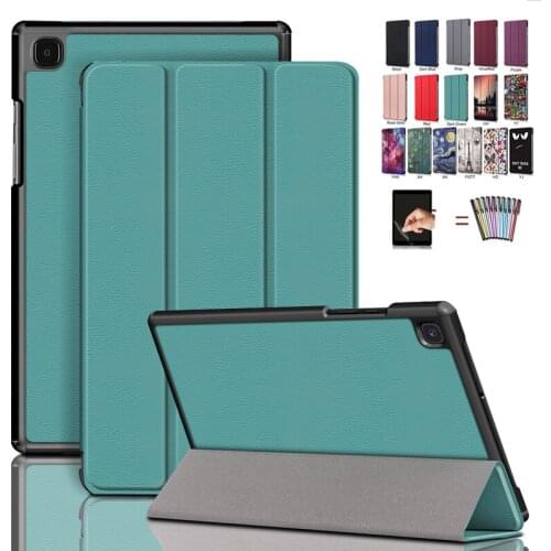 Tab Case for Samsung Galaxy Tab A7 10.4 SM-T500/T505 Tablet Folding Stand Cover for Samsung Galaxy Tab A7 10.4 2020 Case+F+pen