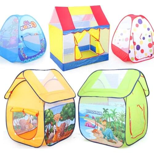 Children Game House Play Tent Girl Princess Indoor Outdoor Toys Portable Foldable Secret Garden Play Ball Pit Pool Toy For Kids