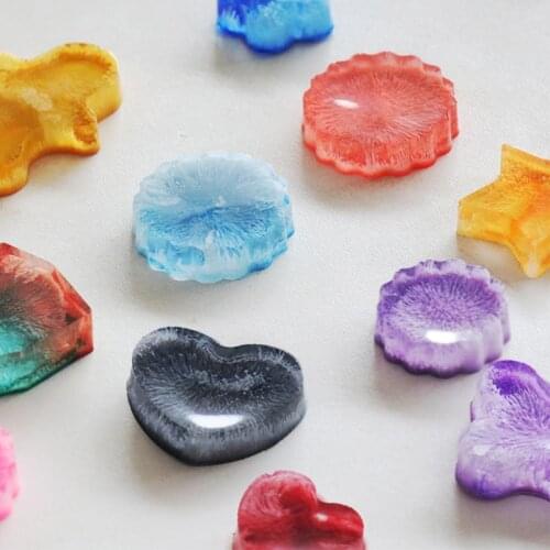 24 Colors Epoxy Resin Diffusion Pigment Alcohol Ink Liquid Colorant Dye DIY Crafts Jewelry Making