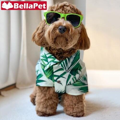 Designer Dog Clothes for Small Dogs Clothes Summer Shirt Cute Clothing for Dog Accessories Shirt Pet Supplies Pug French Bulldog