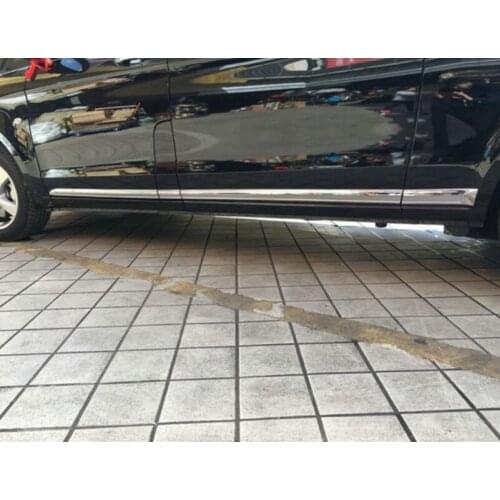 For Mercedes-Benz V Class W447 2014 2015 2016 2017 Chrome plastic Accessories Exterior Car Door Body Molding Streamer Lid Trim