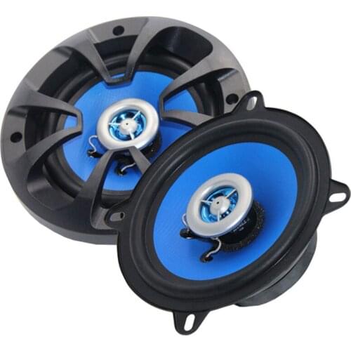2 pcs blue common to all vehicles high quality 5 inch 2 way 2x100W Auto Coaxial Speaker car stereo speaker car audio speaker