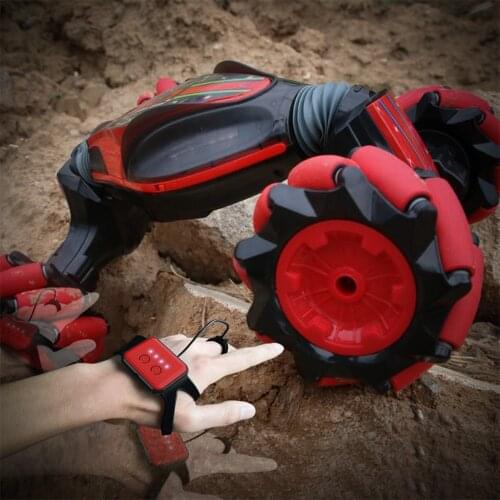 Rc Transformer Car 2.4G big Wheel 4WD Drift twisting watch Control Stunt Car dancing led music Offroad Vehicle Toys for Child