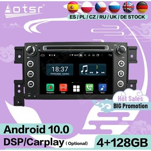 Multimedia Stereo Android 10 For Suzuki Grand Vitara 2005 2006 2007 2008 2009 2010 2011 2012 2013 Audio Radio Receiver Head Unit