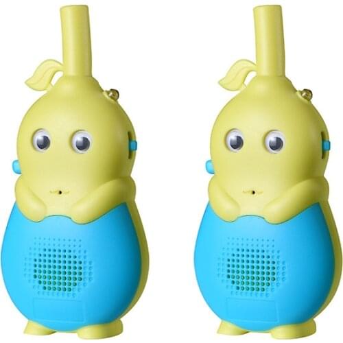 2pcs Cheap Walkie-talkie Toy Cute Cartoon Radio Walkie-talkie Toy Outing Parent-child Interactive Game Console
