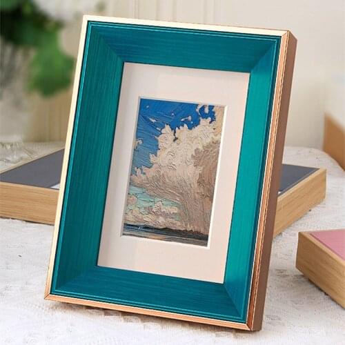 Nordic Retro Photo Frame Home Decor Dining Table Art Frame Child Growth Photo Frame Best Birthday Gift