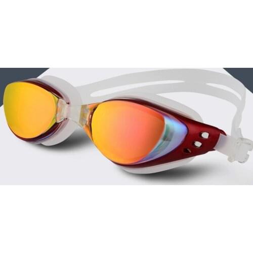 High Definition Swimming goggles Anti-Fog professional Waterproof silicone arena swim eyewear Adult Women Man Swimming glasses