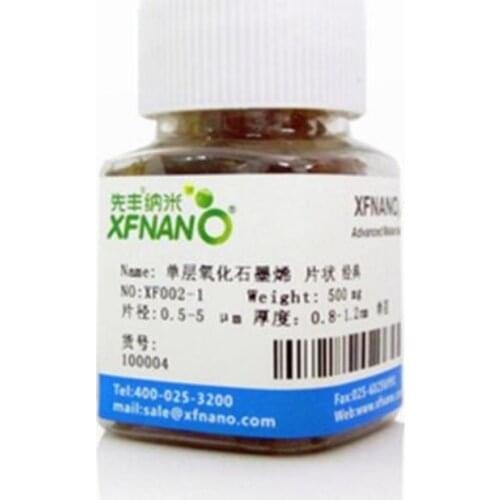 Single layer graphene oxide sheet shape classic