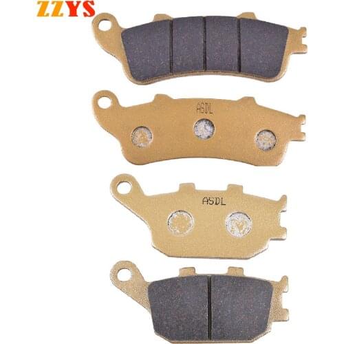 Motorcycle Front and Rear Brake Pads Set For Kawasaki EN650 Vulcan S 2015-2020 EN 650 Vulcan 650 S Cafe S SE 2019 2018 2017 16