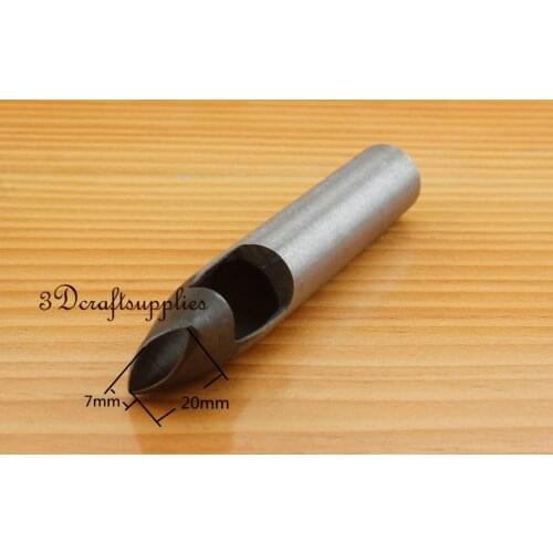 Cutting die leather puncher Hole Gasket Cutter Punch Set tool Olives 20 mm x 7 mm S235