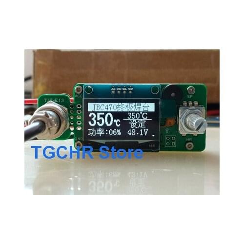 Jbc470 Welding Station Controller Board 48V High Power 300W Compatible with White Light T12