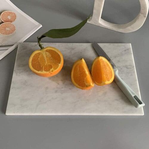 Natural Marble Cutting Board, Large Pastry Board, Jewelry Display Holder