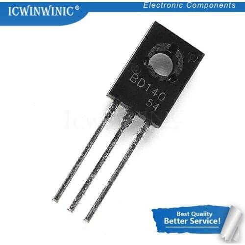 100piece BD140 TO126 TO-126 voltage regulator IC Transistor new original In Stock