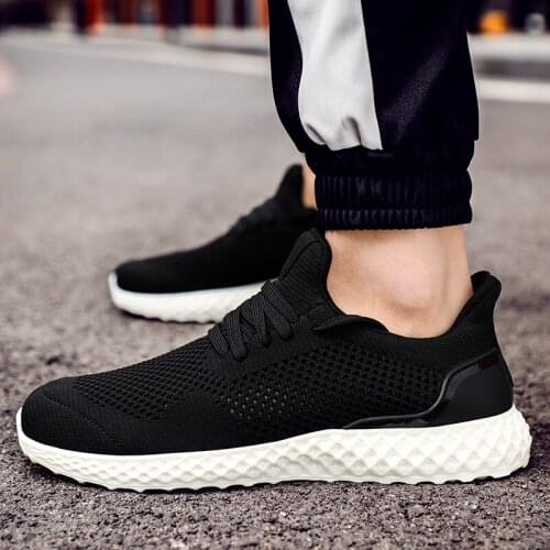 Sapato Casual Black Sneakers Espadrilles Men Casual Shoes Fashion Light Breathable Leisure Sneaker Sport Mens Sports 2020