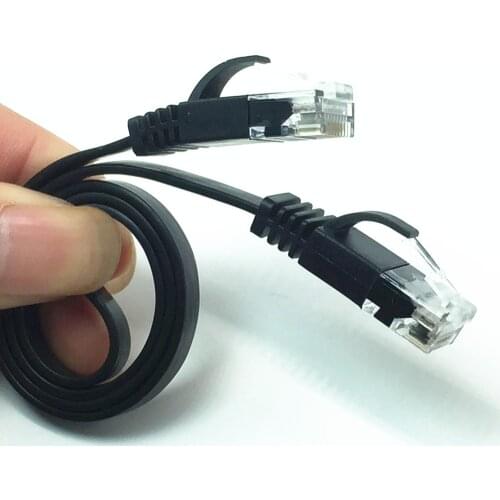 0.5m 1.5m 2m 3m 5m 10m 15m 20m Cable CAT6 Flat UTP Ethernet Network Cable RJ45 Patch LAN Cable Router Computer Cables