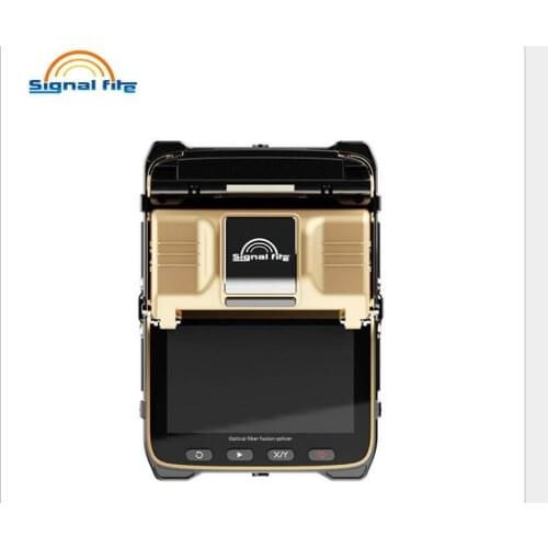 Signalfire Optical Fiber Fusion Splicer AI-8C FTTH Fiber Automatic Optic Welding Splicing Machine 6 Motors