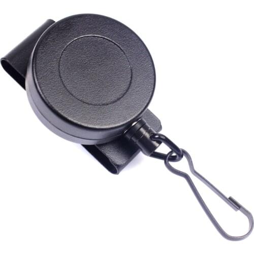 Telescopic Steel Wire Rope Tactical Burglar Chain Key Holder Special safety rope With Carabiner Secure Belt Buckle