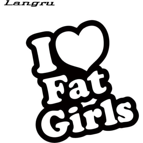 Langru For Love Chicks Car Styling Tuning Sticker Vinyl Decal Haters Personality Cartoon Words JDM