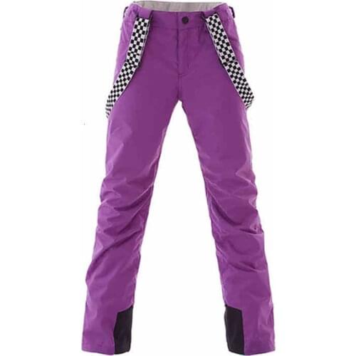 2019 Ski Pants Winter For Men And Women New Windproof Outdoor Snow Pants Waterproof Warm Hiking Mountaineering Cotton Trousers