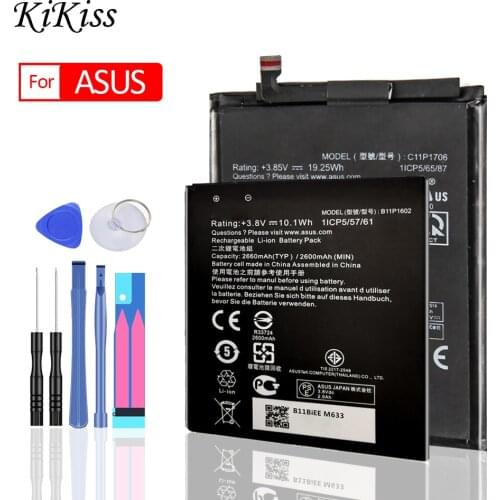 C11P1611 C11P1428 C11P1501 C11P1424 Battery for ASUS Per Zenfone 2 3 4 4.5 5 5.5 6 Laser Max Z3 MAX ZC520TL X008 X008D Z01B