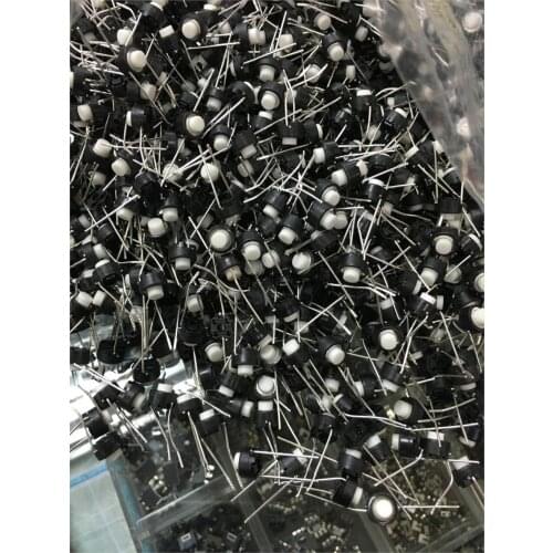 Free shipping 100 PCS/LOT SKRGAED010 light touch switch 6 * 6 * 5 keys feet hoary head best quality