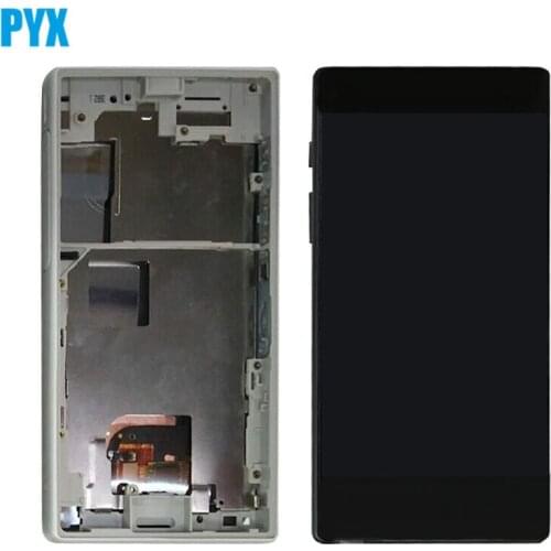For Sony Xperia Z5 Mini Z5 Compact LCD Screen With Touch Glass Digitizer Assembly With Frame Free Shipping