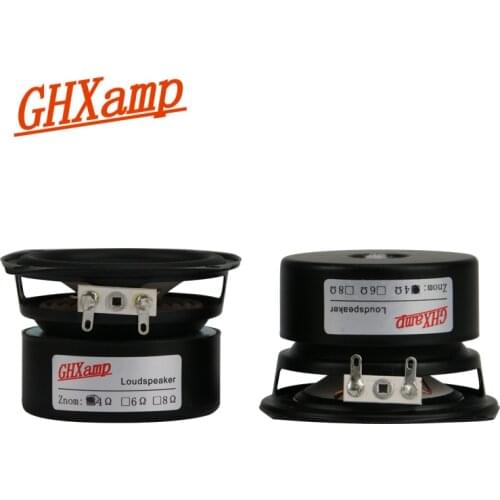 GHXAMP 2.5 inch 4ohm 15W HIFI Full Range Speakers 2.1 Desktop Soundshelf Bluetooth Loudspeaker DIY Home Theater SoundBox 1 Pairs