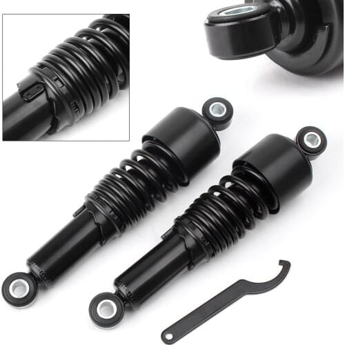 GZYF 1 Pair 279mm 11" 11Inch Motorcycle Rear Shock Absorber Damper Fit for Harley Davidson Aluminum Alloy