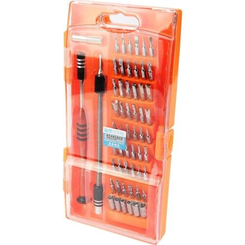 JAKEMY JM-8126 Ifixit Disassemble Repair 58 in 1 Magnetic Screwdriver CR-V Bit Socket Set for Cellphone PC Tablet Electronics